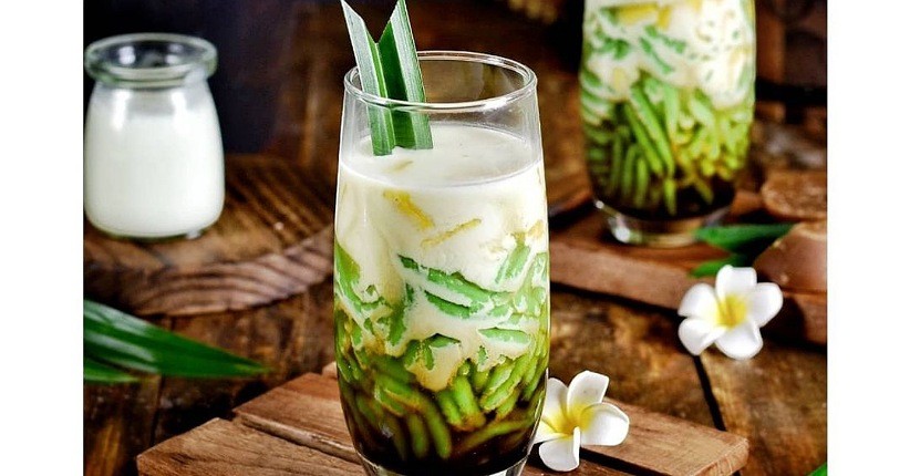 Kuliner Dawet Ayu khas Banjarnegara segar saat cuaca panas